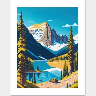 The Banff National Park Posters and Art